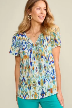 Soft Surroundings Tops|Francesca Top MenaraIkat