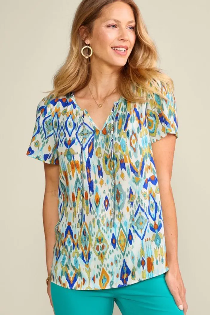 Soft Surroundings Tops|Francesca Top MenaraIkat