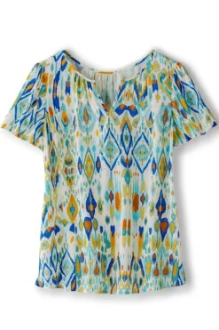 Soft Surroundings Tops|Francesca Top MenaraIkat