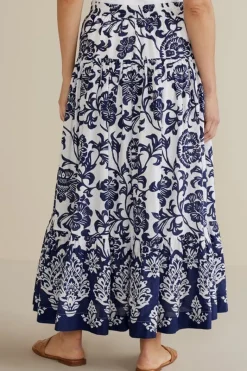 Soft Surroundings Skirts|Gia Maxi Skirt FijiFloral