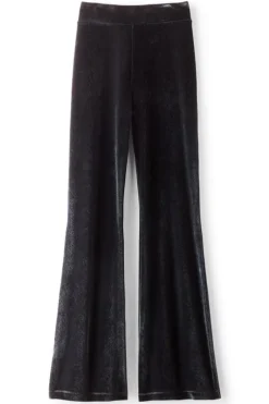 Soft Surroundings Pants|Gianna Velvet Bootcut Pants Black