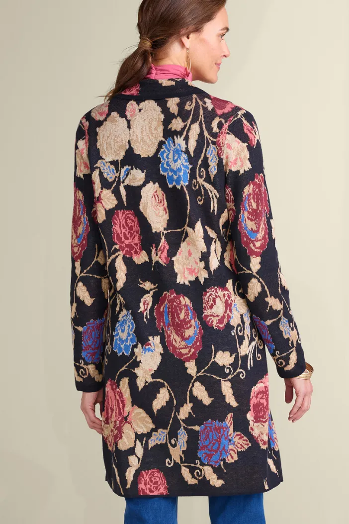 Soft Surroundings Sweaters & Cardigans|Jackets & Coats|Glasgow Sweater Coat Black