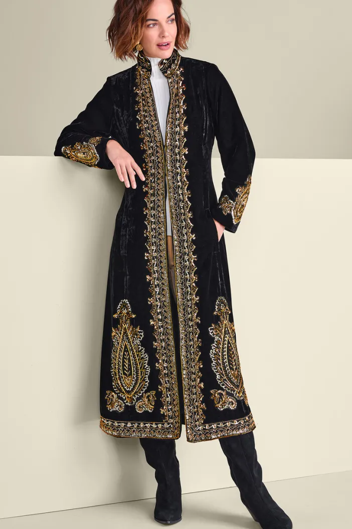 Soft Surroundings Jackets & Coats|Heritage Duster Black