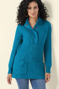 Soft Surroundings Tops|Sweaters & Cardigans|Highland Tunic Sweater