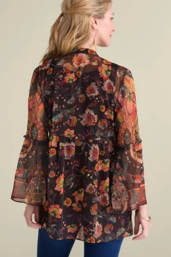 Soft Surroundings Tops|Icon Asteria Tunic And Tank VarennaPlum