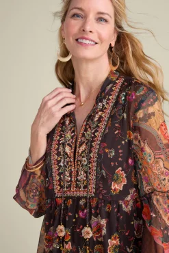 Soft Surroundings Tops|Icon Asteria Tunic And Tank VarennaPlum