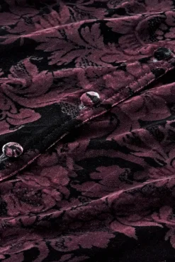 Soft Surroundings Tops|Icon Silk Velvet Poets Tunic Shirt