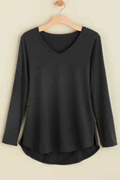 Soft Surroundings Tops|Isabel Pima Long Sleeve Tee