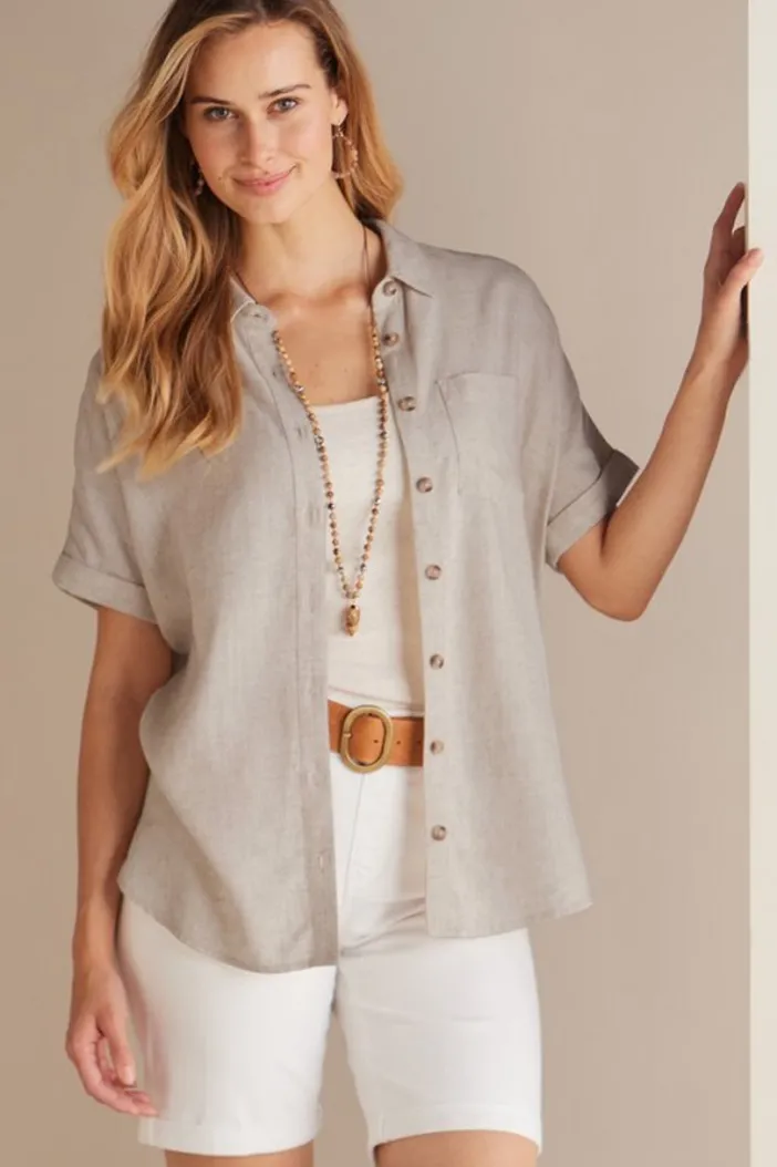 Soft Surroundings Tops|Ivy Shirt
