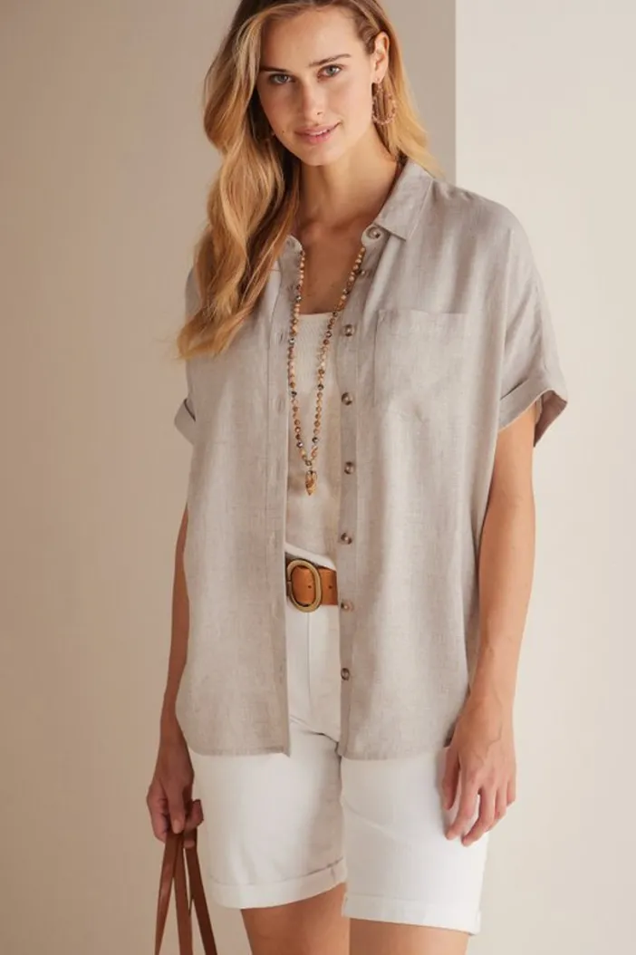 Soft Surroundings Tops|Ivy Shirt