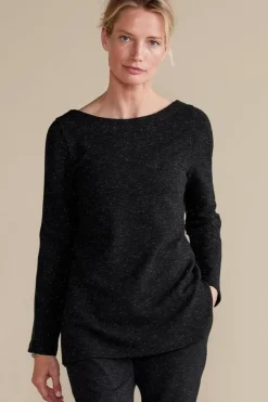 Soft Surroundings Tops|Janae Top Black