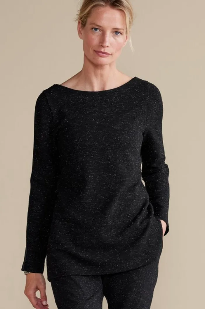 Soft Surroundings Tops|Janae Top Black