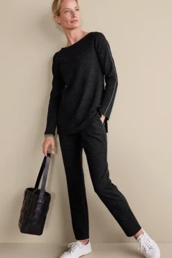 Soft Surroundings Tops|Janae Top Black