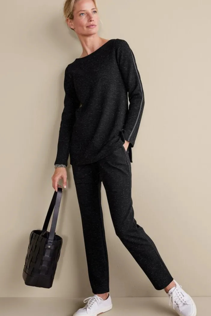Soft Surroundings Tops|Janae Top Black