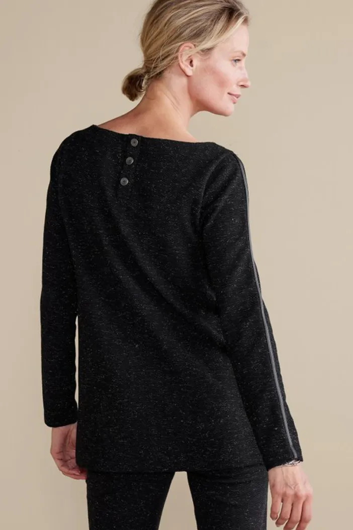 Soft Surroundings Tops|Janae Top Black