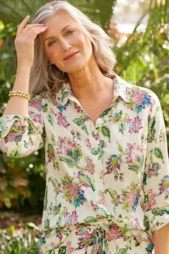 Soft Surroundings Tops|Jordan Linen Blend Shirt