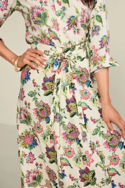 Soft Surroundings Skirts|Jordan Linen Blend Skirt IpanemaFlowers