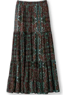 Soft Surroundings Skirts|Kara Skirt HarvestScarf