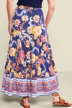 Soft Surroundings Skirts|Kara Skirt II AkrotiriFlowers