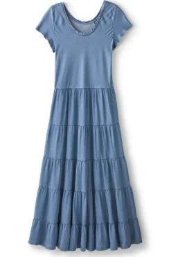 Soft Surroundings Dresses|Kara Tencel™ Dress MediumIndigo