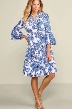 Soft Surroundings Dresses|Karis Gauze Short Dress KamariPaisley