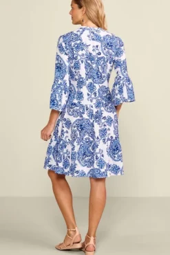 Soft Surroundings Dresses|Karis Gauze Short Dress KamariPaisley