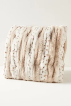 Soft Surroundings Bedding|Bedding Essentials|La Parisienne Faux Fur Pillow
