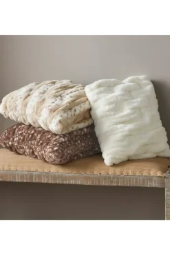 Soft Surroundings Bedding|Bedding Essentials|La Parisienne Faux Fur Pillow