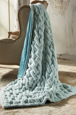 Soft Surroundings Bedding|Bedding Essentials|La Parisienne Faux Fur Throw