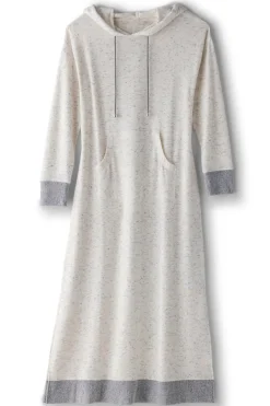 Soft Surroundings Dresses|Sleepwear & Lounge|Lazy Day Lounge Dress White/Grey