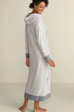 Soft Surroundings Dresses|Sleepwear & Lounge|Lazy Day Lounge Dress White/Grey