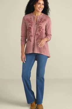 Soft Surroundings Tops|Tunics & Leggings|L'Enchant Top Rose