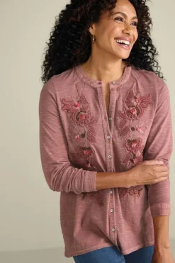 Soft Surroundings Tops|Tunics & Leggings|L'Enchant Top Rose