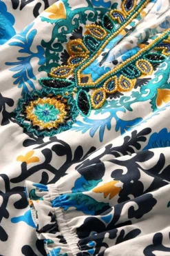 Soft Surroundings Tops|Leona Long Sleeve Top TibetanScarf