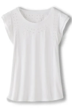 Soft Surroundings Tops|Libby Tee TealBlue
