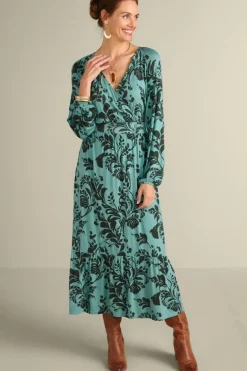 Soft Surroundings Dresses|Lilibet Knit Maxi Dress AutumnVines