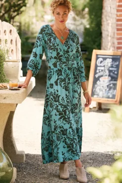Soft Surroundings Dresses|Lilibet Knit Maxi Dress AutumnVines