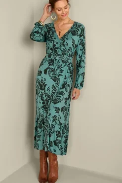 Soft Surroundings Dresses|Lilibet Knit Maxi Dress AutumnVines