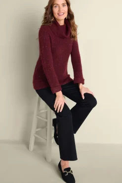Soft Surroundings Tops|Sweaters & Cardigans|Linley Sequin Sweater