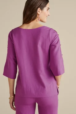 Soft Surroundings Tops|Lizette Top