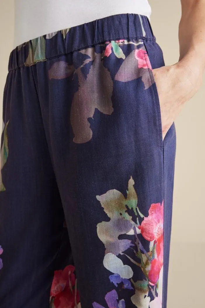 Soft Surroundings Pants|Lizette Wide-Leg Pant