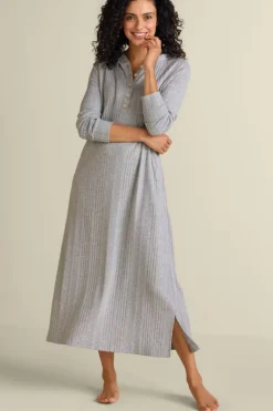 Soft Surroundings Dresses|Sleepwear & Lounge|Loungy Lover Dress HeatherGrey