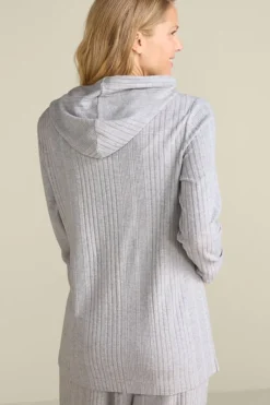 Soft Surroundings Tops|Sleepwear & Lounge|Loungy Lover Hoodie HeatherGrey