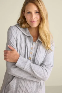 Soft Surroundings Tops|Sleepwear & Lounge|Loungy Lover Hoodie HeatherGrey