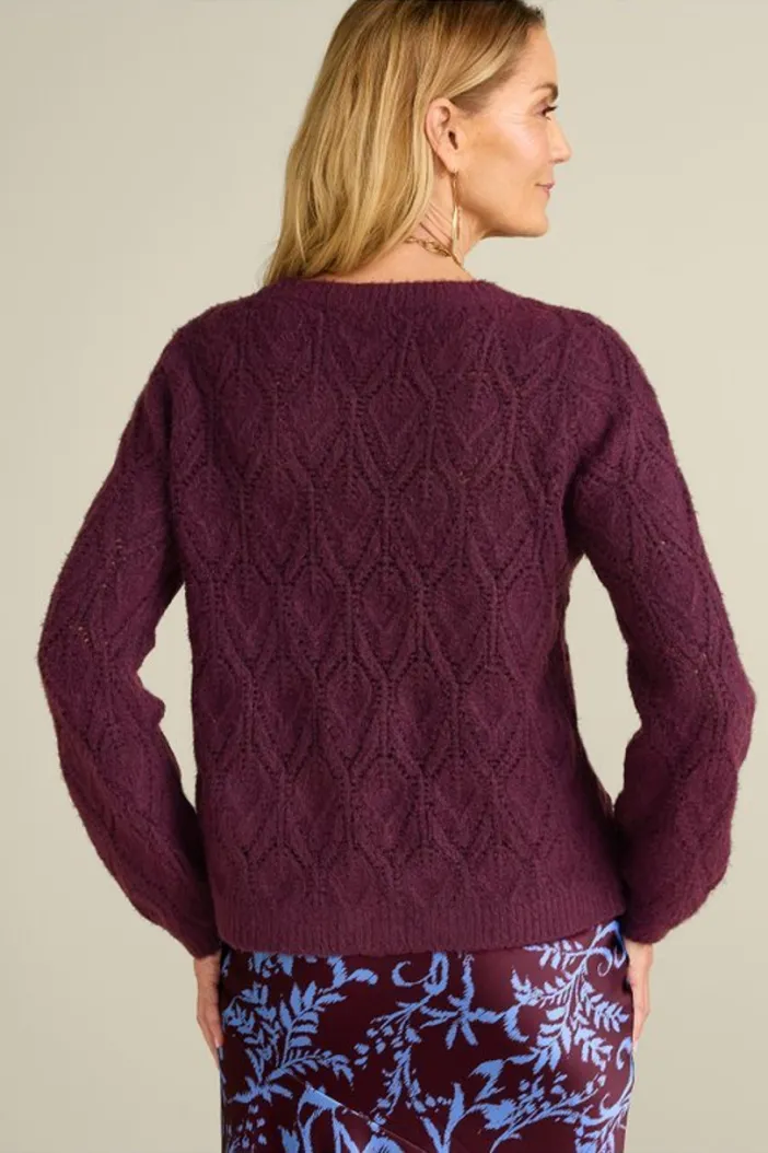 Soft Surroundings Tops|Sweaters & Cardigans|Lyric Sweater PotentPurple