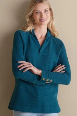 Soft Surroundings Tops|Macie Pullover