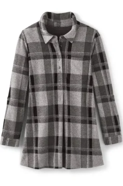 Soft Surroundings Tops|Mad About Plaid Top