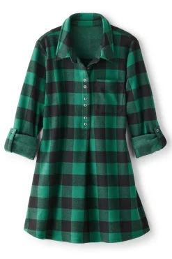 Soft Surroundings Tops|Tunics & Leggings|Mad About Plaid Tunic