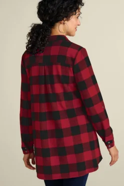 Soft Surroundings Tops|Tunics & Leggings|Mad About Plaid Tunic