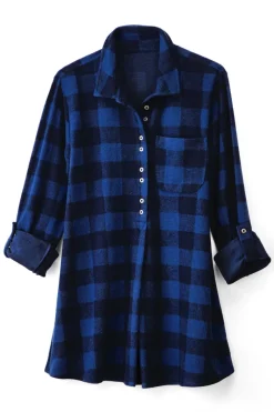 Soft Surroundings Tops|Tunics & Leggings|Mad About Plaid Tunic